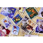 Бумага упаковочная глянцевая Снегурочка Ретро 100*70 см - Фото 1