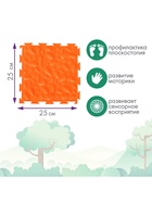 Модульный массажный коврик ОРТОДОН, набор №8 «Лесная тропинка», 8 шт. - Фото 5