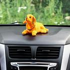 Игрушка на панель автомобиля «Собака качающая головой» рыжая - Фото 5