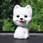 Игрушка на панель автомобиля «Собака качающая головой» шпиц - Фото 1