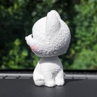 Игрушка на панель автомобиля «Собака качающая головой» шпиц - Фото 2
