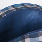 Сумка дорожная, отдел на молнии, наружный карман, цвет синий - Фото 3