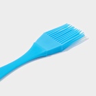 Кисть Доляна «Лето», силикон, 16.5 см, голубая - Фото 3