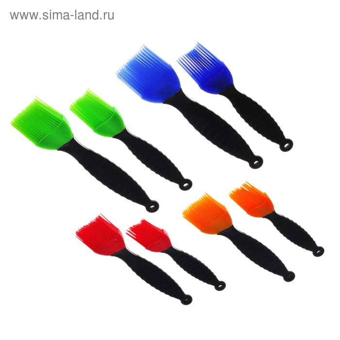 Набор кистей, 2 шт, "Кролли", цвета МИКС - Фото 1