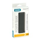 Внешний аккумулятор OXION, 1 USB, 2200 мАч, 1 A, черный - Фото 8