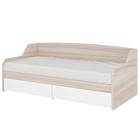 Кровать с выдвижными ящиками 900 × 1900 мм, цвет карамель / белый - Фото 1