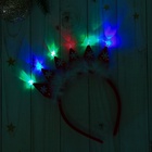 Ободок новогодний карнавальный «Корона», световой - Фото 4