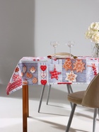 Скатерть новогодняя рогожка DomoVita Чудеса 110×150 см, рогожка 170 г/м², хл100% - Фото 2