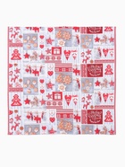 Скатерть новогодняя рогожка DomoVita Чудеса 150×150 см, хл100%, 170 г/м² - фото 7574593