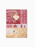 Скатерть новогодняя рогожка DomoVita Чудеса 150×150 см, хл100%, 170 г/м² - Фото 13