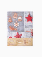 Скатерть новогодняя рогожка DomoVita Чудеса 150×150 см, хл100%, 170 г/м² - фото 7574596