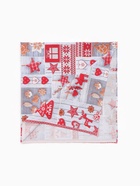 Скатерть новогодняя рогожка DomoVita Чудеса 150×150 см, хл100%, 170 г/м² - фото 7483637