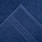 Полотенце Ocean 50х90 см, тёмно-синий, хлопок 100%, 360 г/м2 - Фото 4