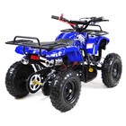 Квадроцикл детский бензиновый MOTAX ATV Х-16 Big Wheel с механическим стартером, синий - Фото 5