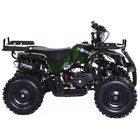 Квадроцикл детский бензиновый MOTAX ATV Х-16 Big Wheel с механическим старт,зеленый камуфляж - Фото 6