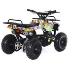 Квадроцикл детский бензиновый MOTAX ATV Х-16 Big Wheel с механическим стартером, бомбер - Фото 5