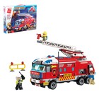 Конструктор «Пожарная машина», 3 минифигуры, 366 деталей - фото 9466755
