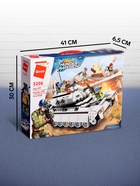 Конструктор Миротворцы «Боевой танк», 4 минифигуры, 430 деталей - Фото 4