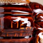 Бочонок "Мишка с мёдом", коричневый, керамика, 0.7 л - Фото 4