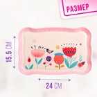 Набор детской металлической посуды «Чаепитие», 14 предметов - Фото 3