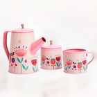 Набор детской металлической посуды «Чаепитие», 14 предметов - Фото 7