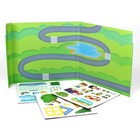 Настольная игра магнитная «Городок», книжка с игровым полем, 25 элементов - Фото 3