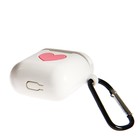 Чехол Soft touch для кейса Apple AirPods, бело-розовый - Фото 3