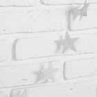 Гирлянда «Звёздочки», 200 см, цвет серебряный - Фото 2