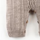 Комбинезон вязаный Крошка Я "Малыш" рост 68-74см - фото 24376800