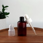 Бутылочка для хранения, с пипеткой, 50 мл, коричневая, белая - Фото 3