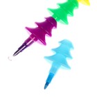 Карандаш восковой «Елочка» 5 цветов - Фото 3