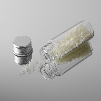Баночки для хранения бисера, d=2.2×6 см, 5 шт.