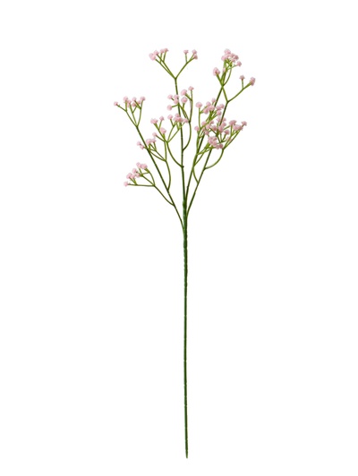Цветы искусственные «Ветка гипсофилы», 1×53 см, розовые