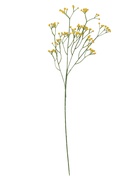 Цветы искусственные «Ветка гипсофилы», 1×53 см, жёлтые  (артикул 4301313)  большой выбор товаров оптом и в розницу по низким ценам с доставкой