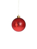 Ёлочные игрушки Новогодний», шары новогодние, набор с верхушкой 21 шт. (20 шаров d=6 см, верхушка), красный 4194817