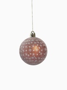 Ёлочные игрушки «Морозное утро», шары новогодние, набор 9 шт., d=6 см, коричневые - Фото 6