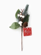 Еловая ветка новогодняя «Зимнее волшебство. Магия», 27 см - фото 60892342