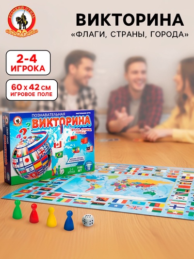 Викторина «Флаги, страны, города»