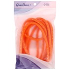 Скакалка для художественной гимнастики утяжелённая Grace Dance, 3 м, цвет оранжевый - Фото 4