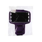 Чехол для телефона на руку LuazON, 14.5х7.5 см, светоотражающая полоса, фиолетовый - Фото 4