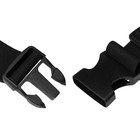 Спортивная сумка чехол на пояс LuazON, управление телефоном, отсек на молнии, синяя - Фото 4