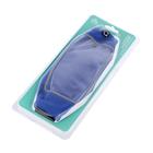 Спортивная сумка чехол на пояс LuazON, управление телефоном, отсек на молнии, синяя - Фото 5