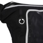 Спортивная сумка чехол на пояс Luazon, управление телефоном, отсек на молнии, чёрная - фото 8473724