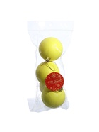 Ёлочные игрушки «Матовый», шары новогодние, d=5.5 см, набор 3 шт., жёлтый - Фото 6