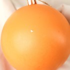 Набор шаров пластик d-8 см, 2 шт "Матовый" оранжевый - Фото 2