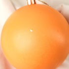 Ёлочные игрушки «Матовый», шары новогодние, d=8 см, набор 2 шт., оранжевый - Фото 4