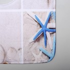 Набор ковриков для ванной и туалета Доляна «Морская бутыль», 2 шт: 40×45, 45×75 см - Фото 4