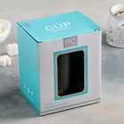 Кружка «Минимал», 360 мл, с керамической крышкой и ложкой, цвет МИКС - Фото 4