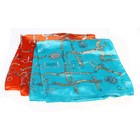 платок женский шелковый 50*50 см №223 - Фото 2