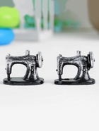 Миниатюра кукольная «Швейная машинка», набор 2 шт., размер 1 шт.: 2.5×1.6×1.7 см - Фото 3